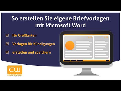 So erstellen Sie eigene Briefvorlagen mit Microsoft Word