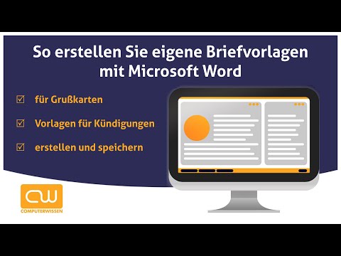 Video: So Erstellen Sie Ihren Eigenen Briefkopf Im Jahr