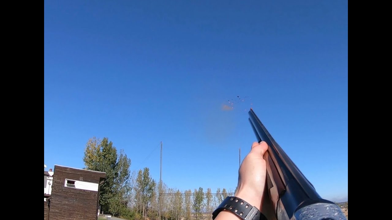 💥Skeet shooting GO PRO slow motion. Ловна стрелба скийт.