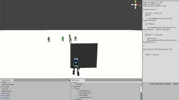 Patrol Bot Script 2 basic AI Tutorial in unity game development by For Student Organization