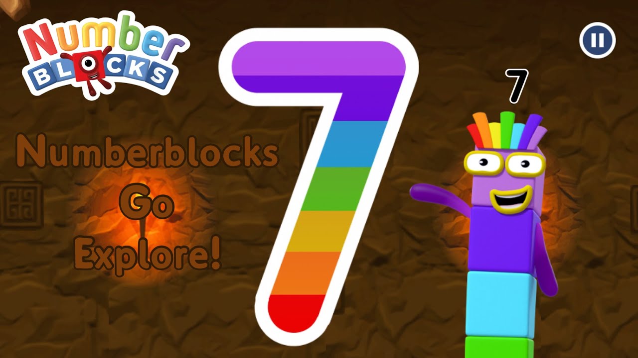 Run! Numberblocks 4 meets Alphabet Lore S on the jungle, Numberblocks  fanmade coloring story in 2023