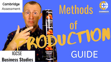 Methods of production IGCSE (O-level)Business inc. past paper solution for updated 2020 CIE syllabus