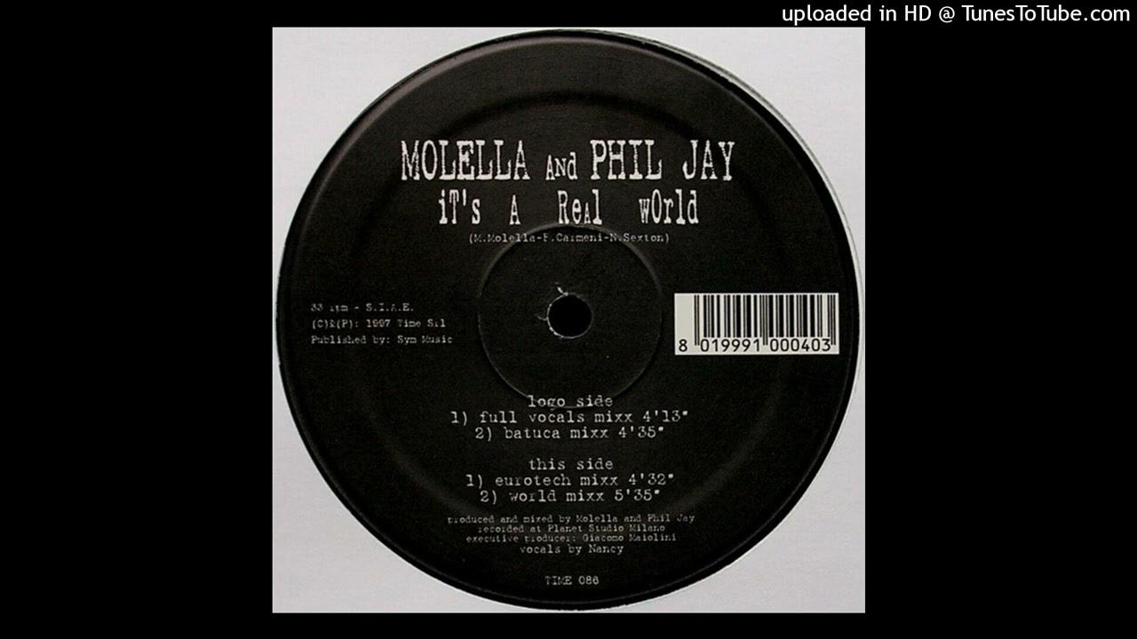 Molella & Phil Jay - It's A Real World (FM Mix) 1997 - YouTube