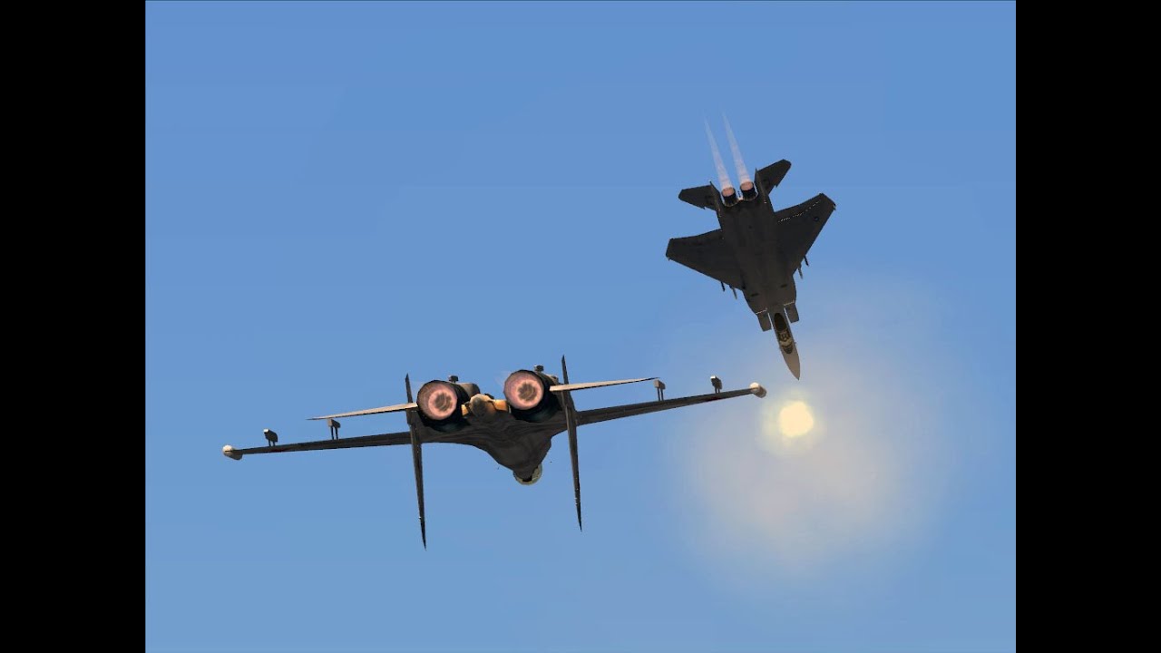Dcs World Su 27 Flanker Fighting A Shitload Of F 15 S By Winchesterdelta1