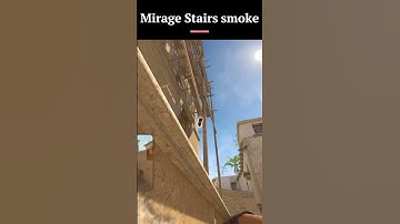 Mirage Stairs Smoke #shorts #cs2 #csgo #cs2miragesmoke #gaming #gamingshorts #ytshorts #miragesmokes