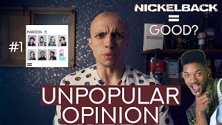 Will Smith vs. Trap Rap | the Best Maroon 5 album | Nickelback review - Unpopular Opinion in Music