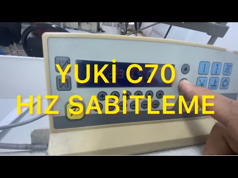 Yuki C 70 hız ayarı yükseltme