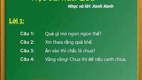 ÂM NHẠC LỚP 1   TIẾT 24  HỌC BÀI HÁT  QUẢ   GV PHẠM THỊ THÚY VÂN   TH TRƯNG VƯƠNG