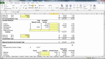 Trimble AutoBid Mechanical Rapid Reports