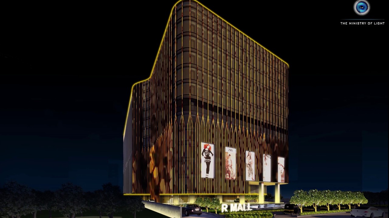 R Mall - Mumbai, Dynamic Facade Lighting