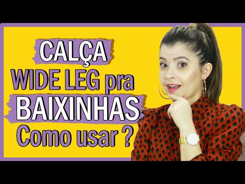 Calça jeans wide leg para baixinhas como usar? I Blog da Le