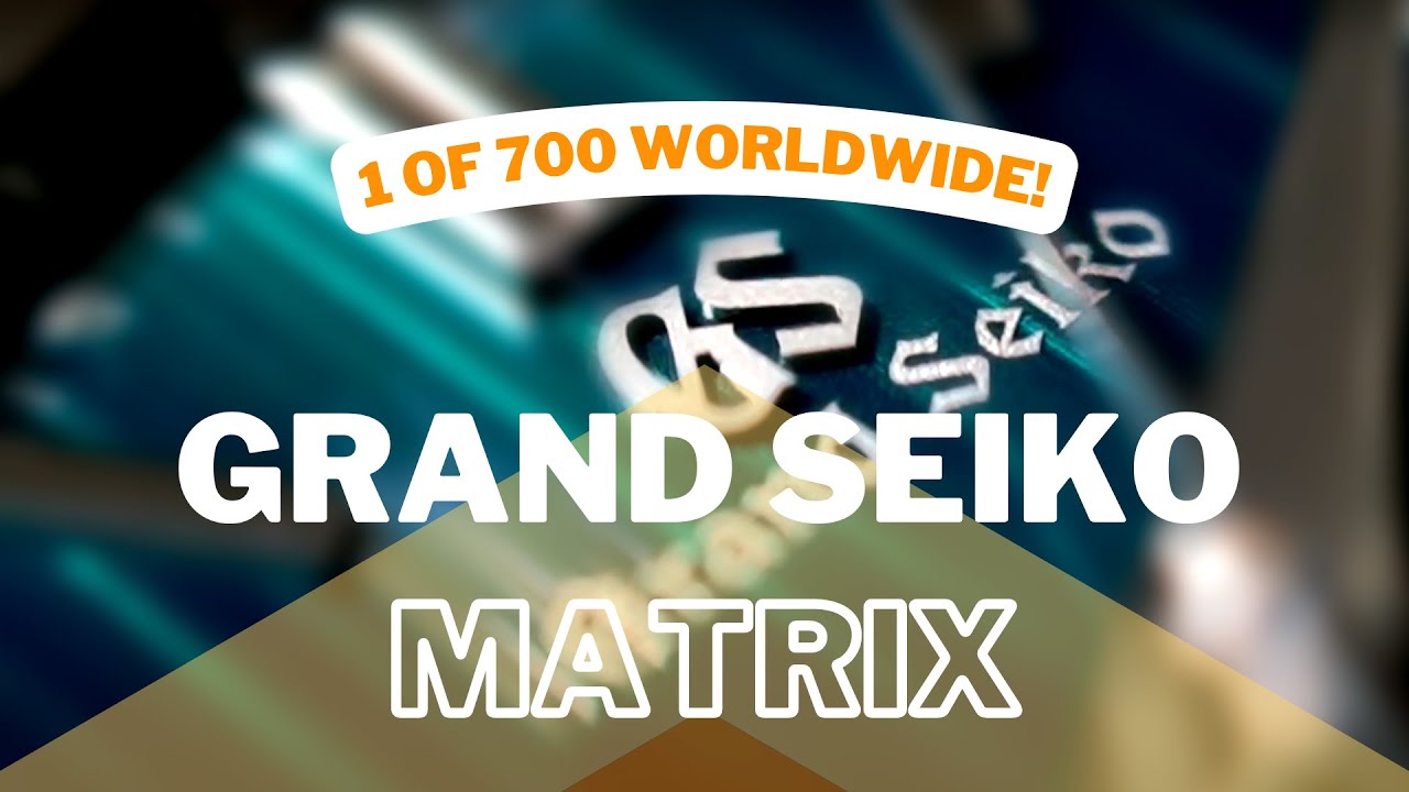 SBGJ241 AKA The Grand Seiko Matrix - Limited Edition Asian Market Exclusive  GMT in USA - YouTube