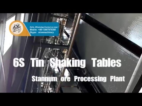 Stannum ore Processing
