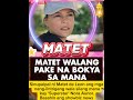 Sinupalpal ni Matet de Leon ang mga nang iintrigang wala silang mana kay Superstar Nora Aunor#showbi