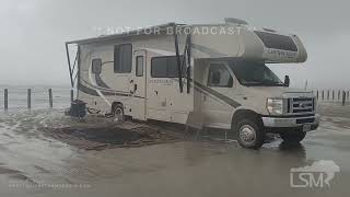 08-14-2022 Nueces County, TX - Invest 98L brings much needed rain, floods beaches.