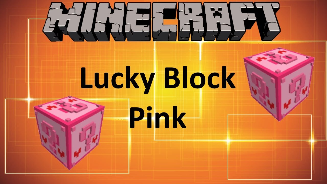 Pink Pixelmon Lucky Block - Minecraft Customization - CurseForge