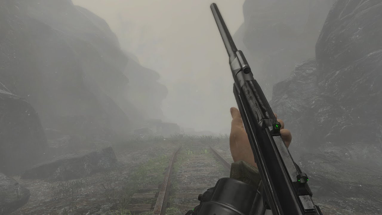 Animation Mods Test on AMT Rifle (Fallout 4)
