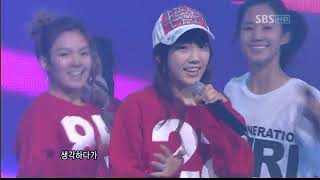 071118 소녀시대 - 소녀시대 @ SBS 인기가요