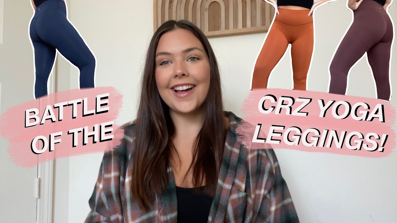 Battle of CRZ Yoga Leggings!  ranking each collection, try on +