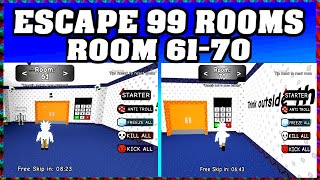 ROOM 61-70 ESCAPE 99 ROOMS Roblox Walkthrough [Full Guide English] 🗝️ screenshot 5