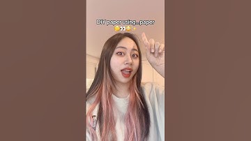 DIY paper using…PAPER!?!? 🤔😳👀💕✨ #art #diy #artideas #diyideas #recycling #drawing