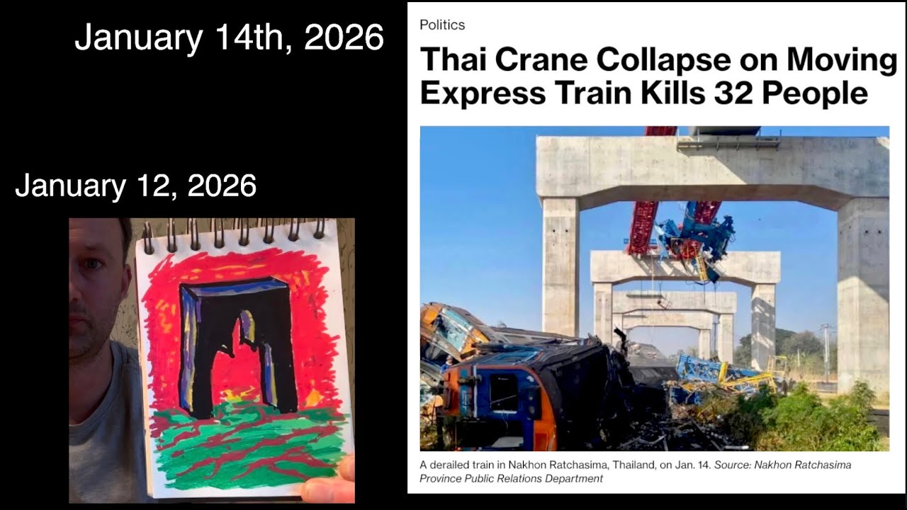 Thailand train crash 32 dead TOP NEWS: connects to ART from 2 days prior (keyword: "MULTI... ARCH")