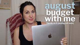 Everything to debt... | August 2026 Budget With Me