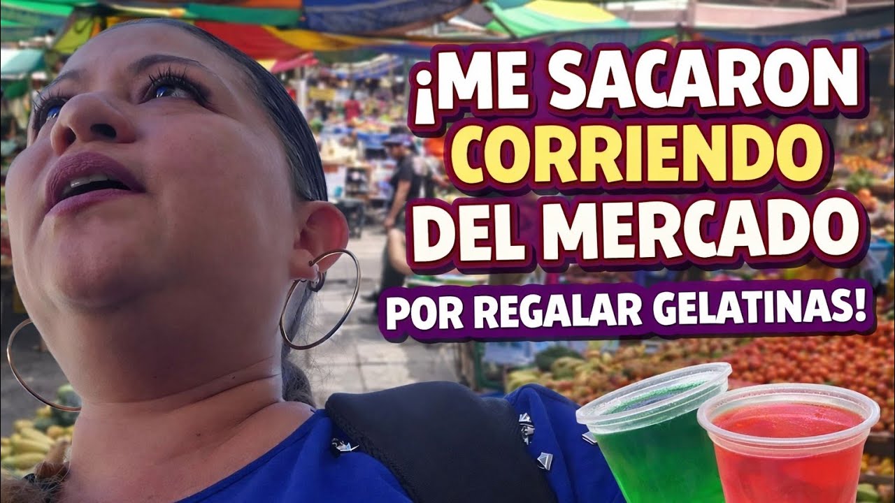 ME SACARÓN CORRIENDO MIENTRAS ENTREGABA GELATINAS 🏃‍♀️🏃‍♀️