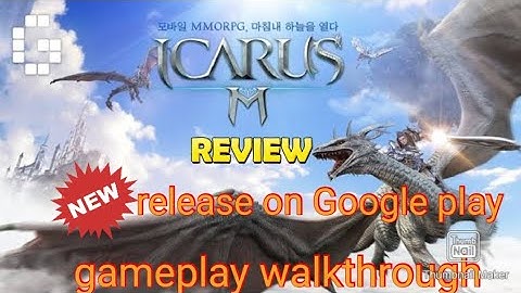 Icarus M Riders of Icarus gameplay. Review. Gameplay walkthrough.