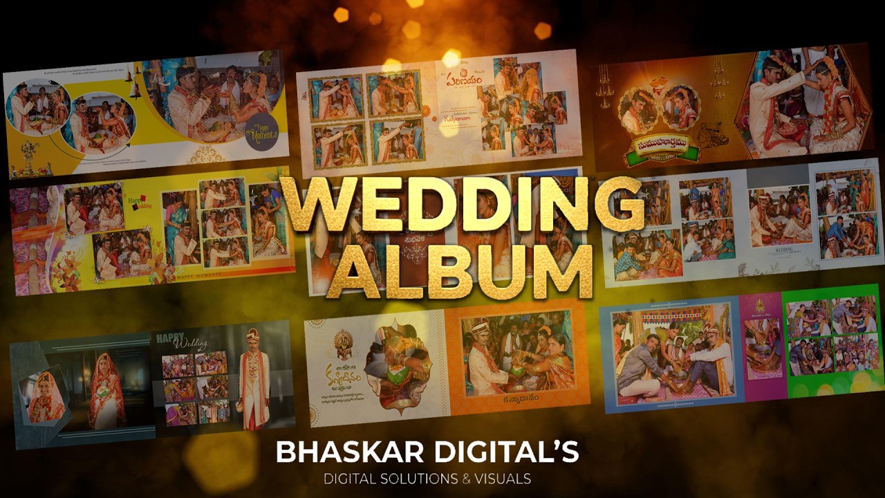 Wedding Album Design 2026 | Cinematic Album by Bhaskar Digital Studio