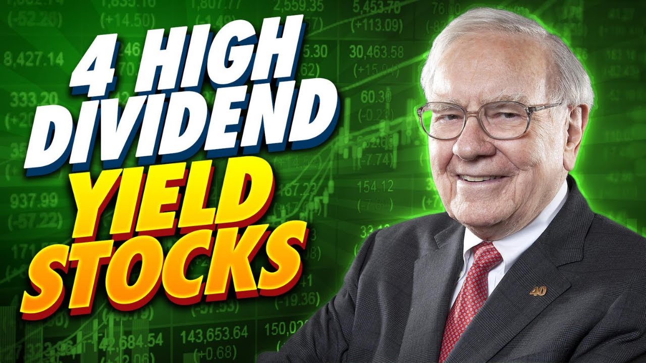 4 High Yield Dividend Stocks to buy for passive income! - YouTube