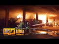 Los Angeles’ I-10 Freeway closes after massive fire erupts