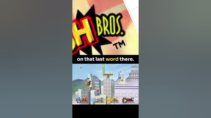 After 25 Years, The Secret Behind Super Smash Bros' Name Has Been Revealed