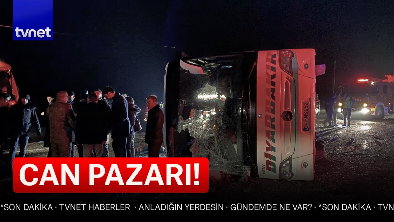 Diyarbakır'da katliam gibi kaza! Çok sayıda yaralı ve ölü var!