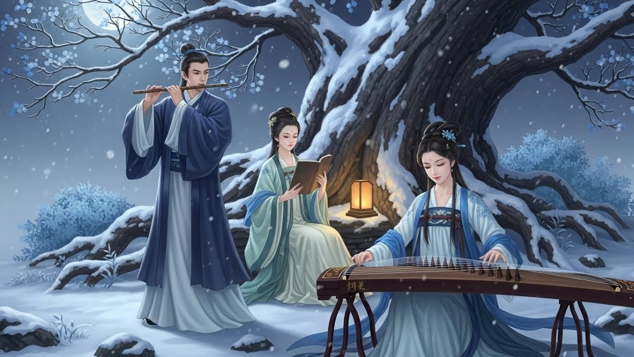 Bamboo Flute, Erhu & Guzheng : Chinese Zen Relaxing Music | Soft and Peaceful