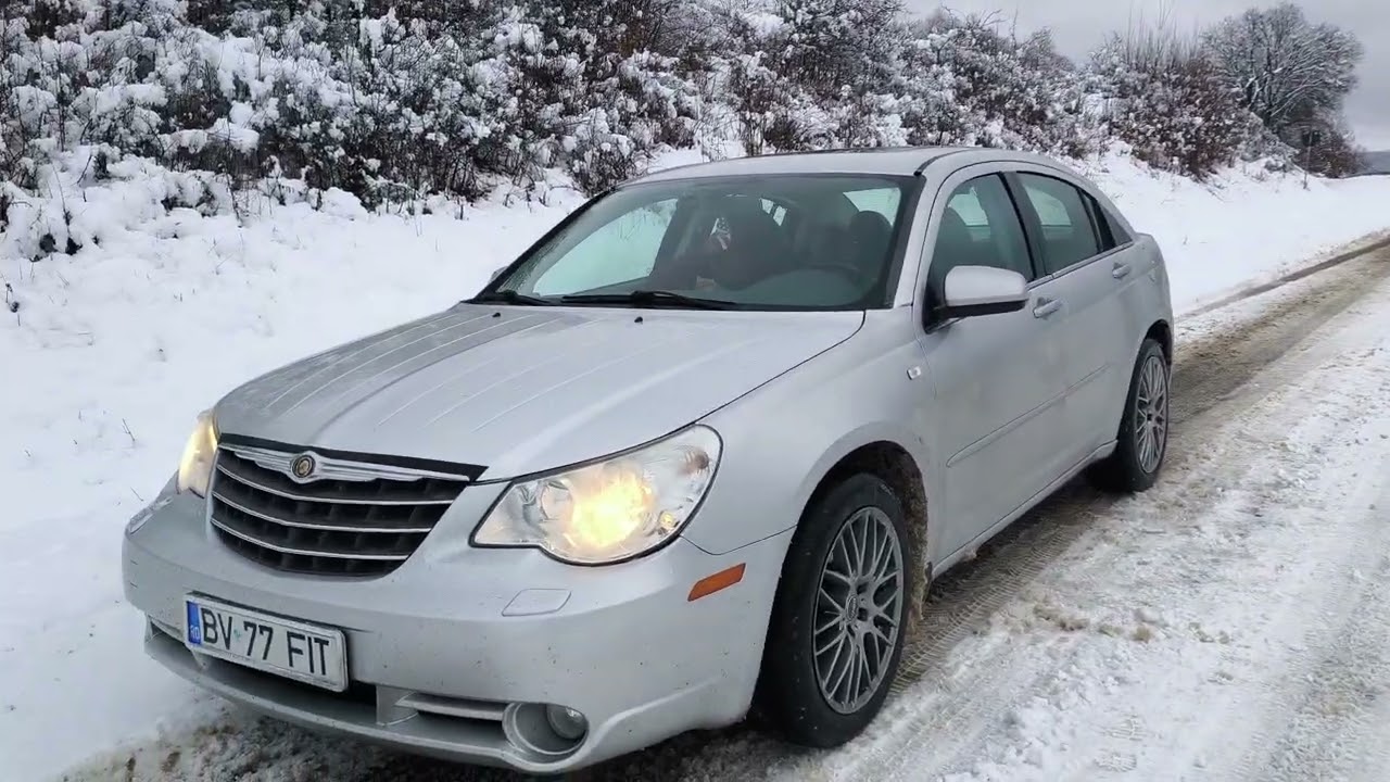 Romanian County Roads are very dangerous in winter because they are not cleared of snow, ice and mud