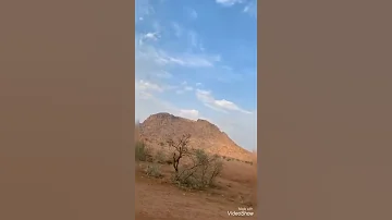شوف الجبل واقف حائل 