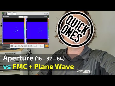 Quick Ones - Aperture (16, 32, 64 vs FMC and PWI)