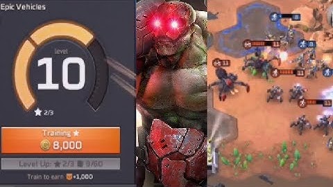 C&C: Rivals - Watching Replays & Leveling up Units