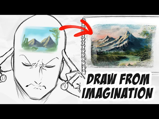 How to draw ANYTHING from IMAGINATION | Drawlikeasir class=