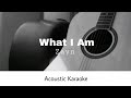 Zayn - What I Am (Acoustic Karaoke)