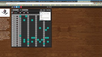 6.4+ Create and export a drum sequence loop in Patternsketch