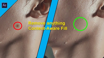 Remove Anything From Video and Pictures | After Effects CC | Content-Aware Fill | Remove Pimples