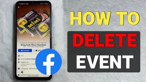 How to Delete An Event on Facebook - Full Guide