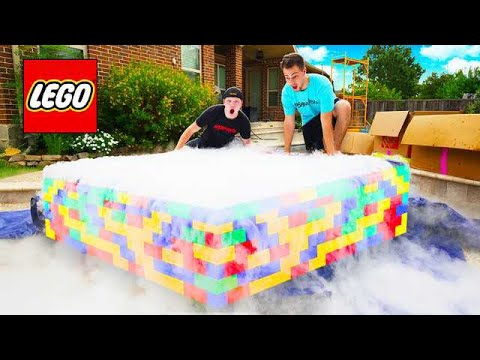 putting-500-pounds-of-dry-ice-in-a-lego-pool!