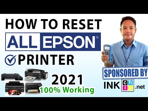 video How to Reset All Epson Printer all models