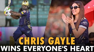Chris Gayle Wins Everyone's Heart | HBLPSL | MG2T