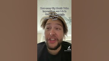 Thumbnail of How many Big Mouth Voice Impressions can I do in 15 Seconds?