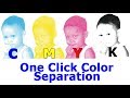 One click cmyk color separation using adobe photoshop  silkscreen printing tutorials