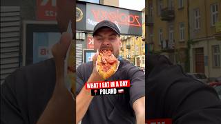 What I eat in a day in Warsaw, Poland  Polish food  #shorts